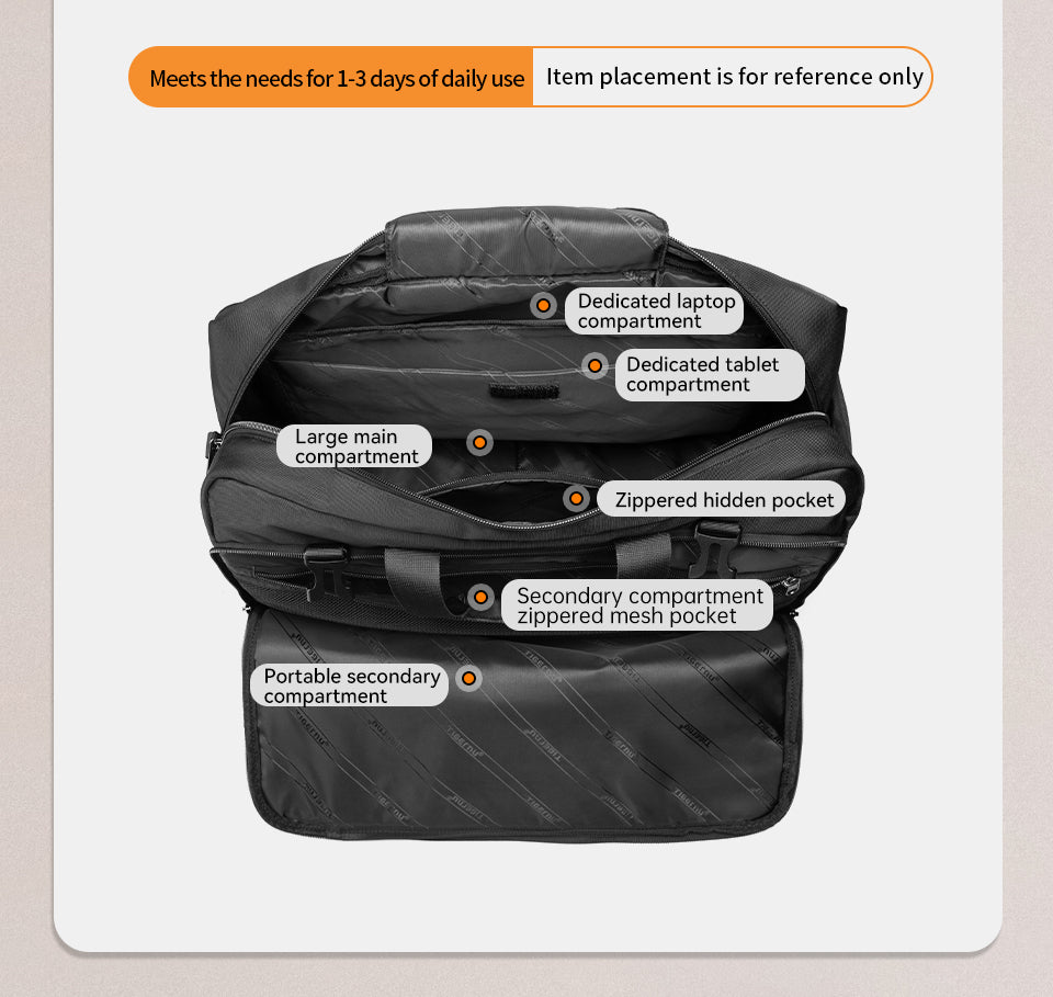Tigernu High Quality Customizable Large Capacity Layered Storage Crossbody 17 Inches Waterproof Stylish Daily Commuting Backpack