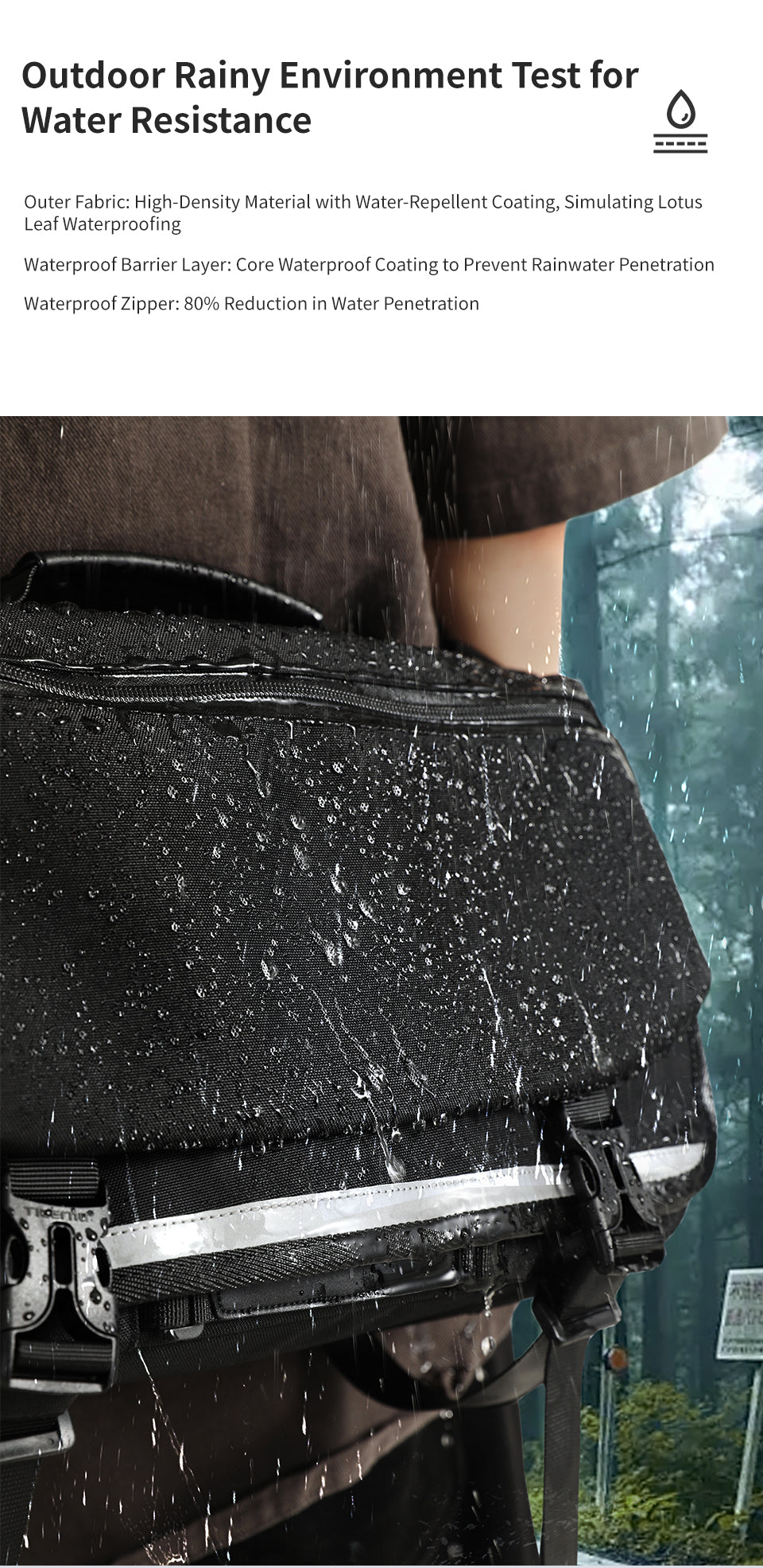 Tigernu Multi Pocket News Camera Bag with Adjustable Strap Garment Sport Bag Sneaker Custom Sales Travel Crossbody Bag