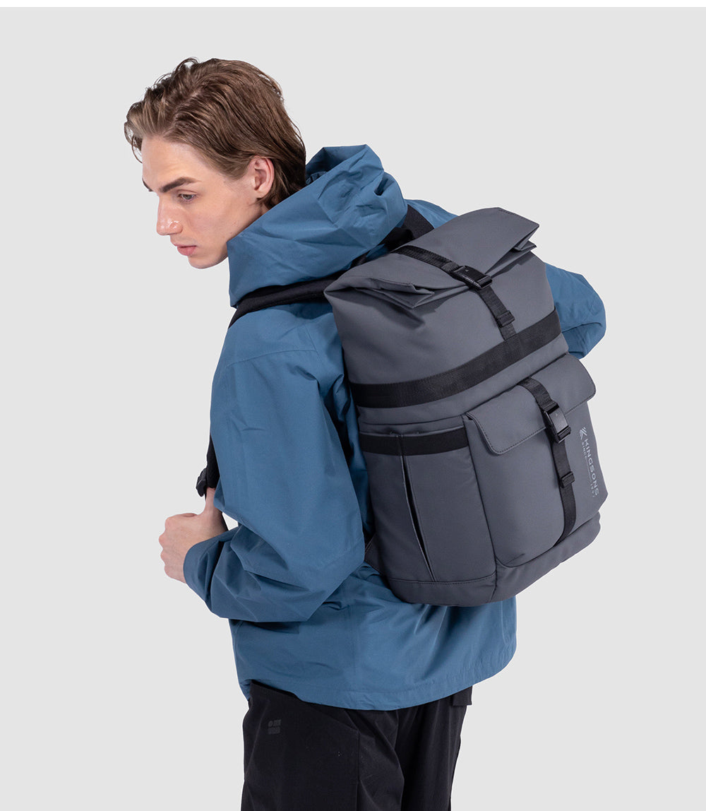 Kingsons Men's Backpack in NEW Design Travel Bag with Detachable Shoulder Bag Mochila Wholesale