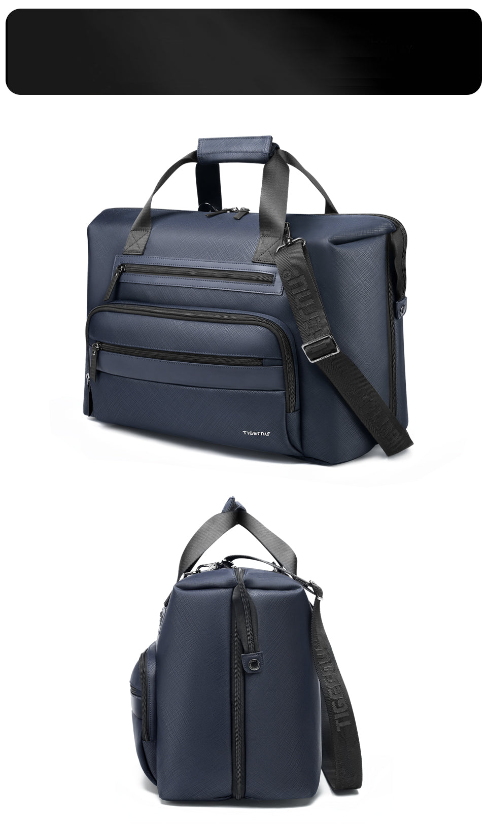 Tigernu fashion expand larger capacity waterproof luggage business travelling bag for outdoor