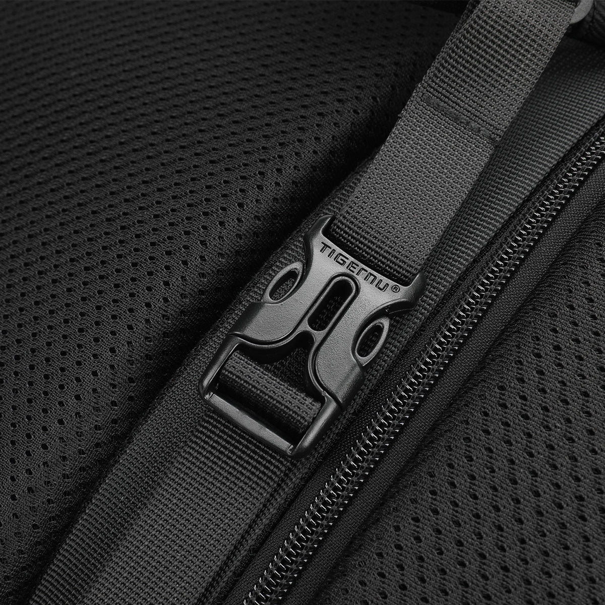 Tigernu Multi Functional Expansion Compartment, USB Waterproof and Breathable Honeycomb Back Panel, Nylon 3-in-1 Detachable Travel Bag