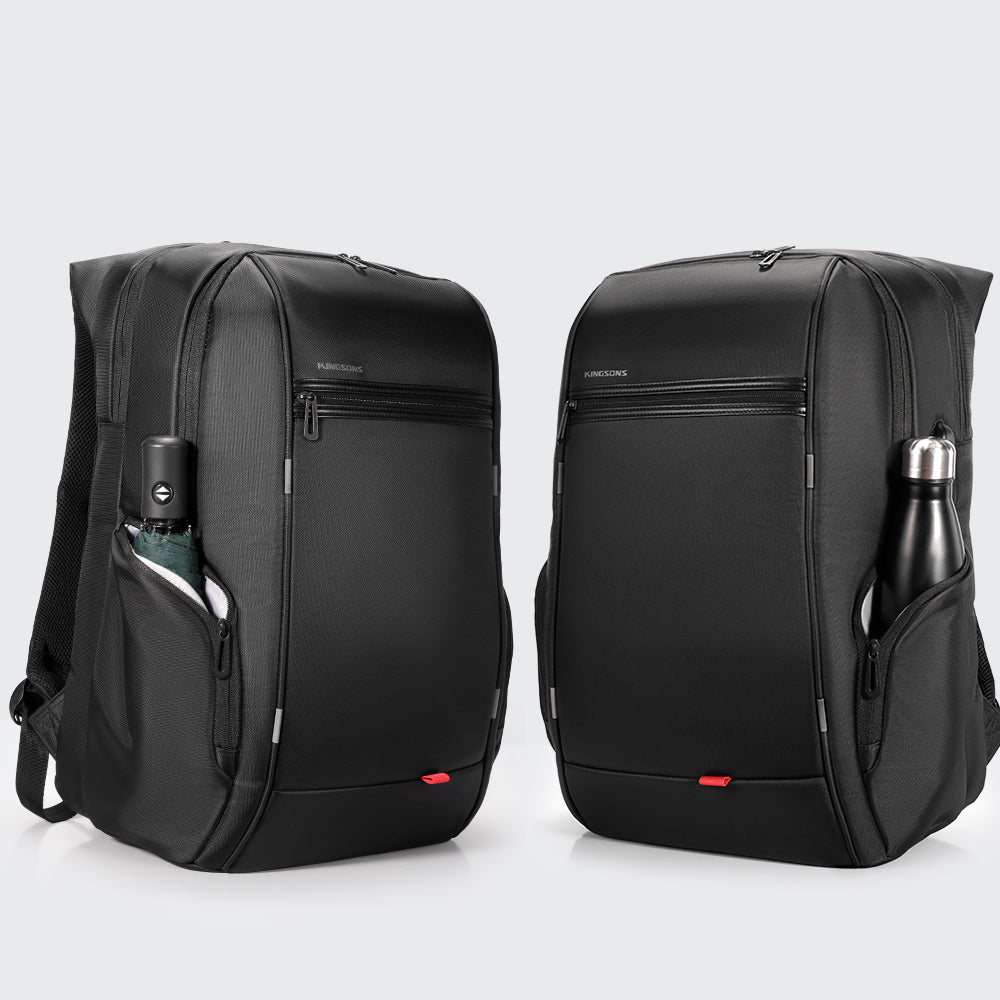 Kingsons Warming Briefcases two size 15.6 & 17 Inch Laptop Bag Travel USB Charging Backpack