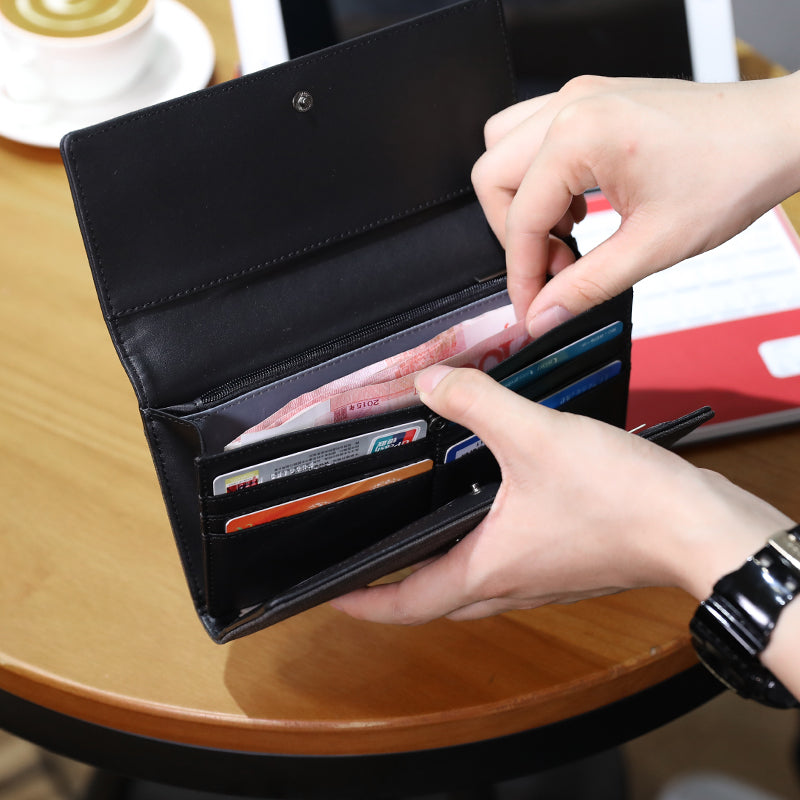 Tigernu Fashion Boutique 10 Inch Cationic Waterproof Oxford Cloth Waterproof Stain Resistant Universal Versatile Work Men's Wallet