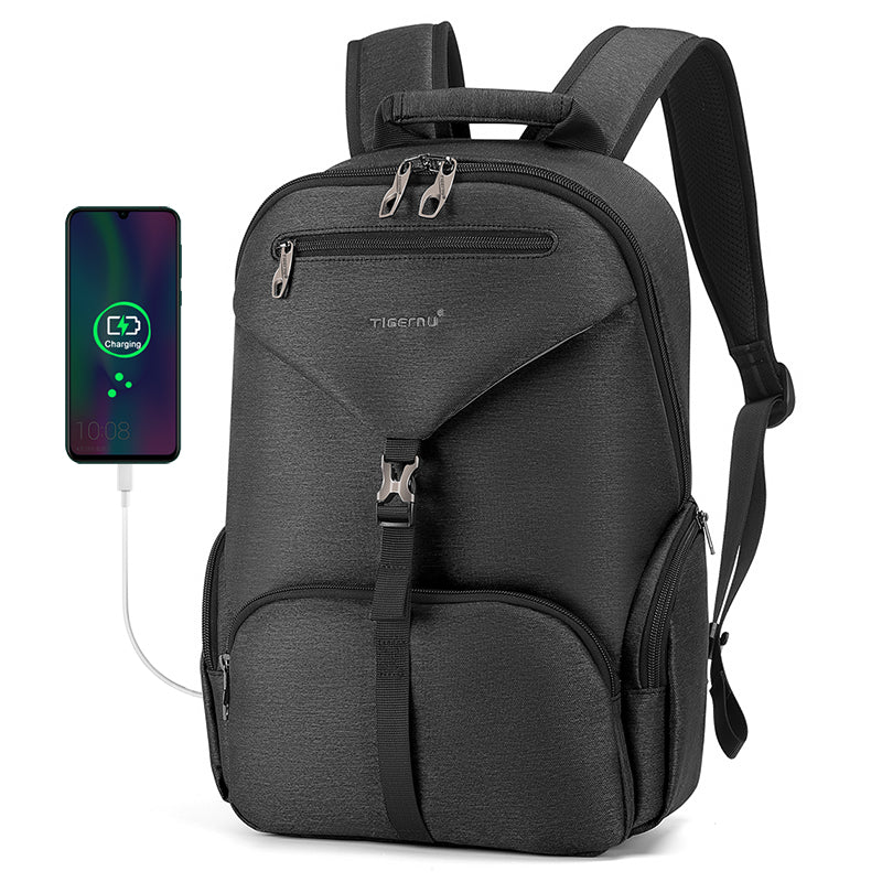 Tigernu Smart Storage Multicolor Backpack 14inch Ergonomic Waterproof Men's Outdoor Bag Men's Backpacks Backpack for Men