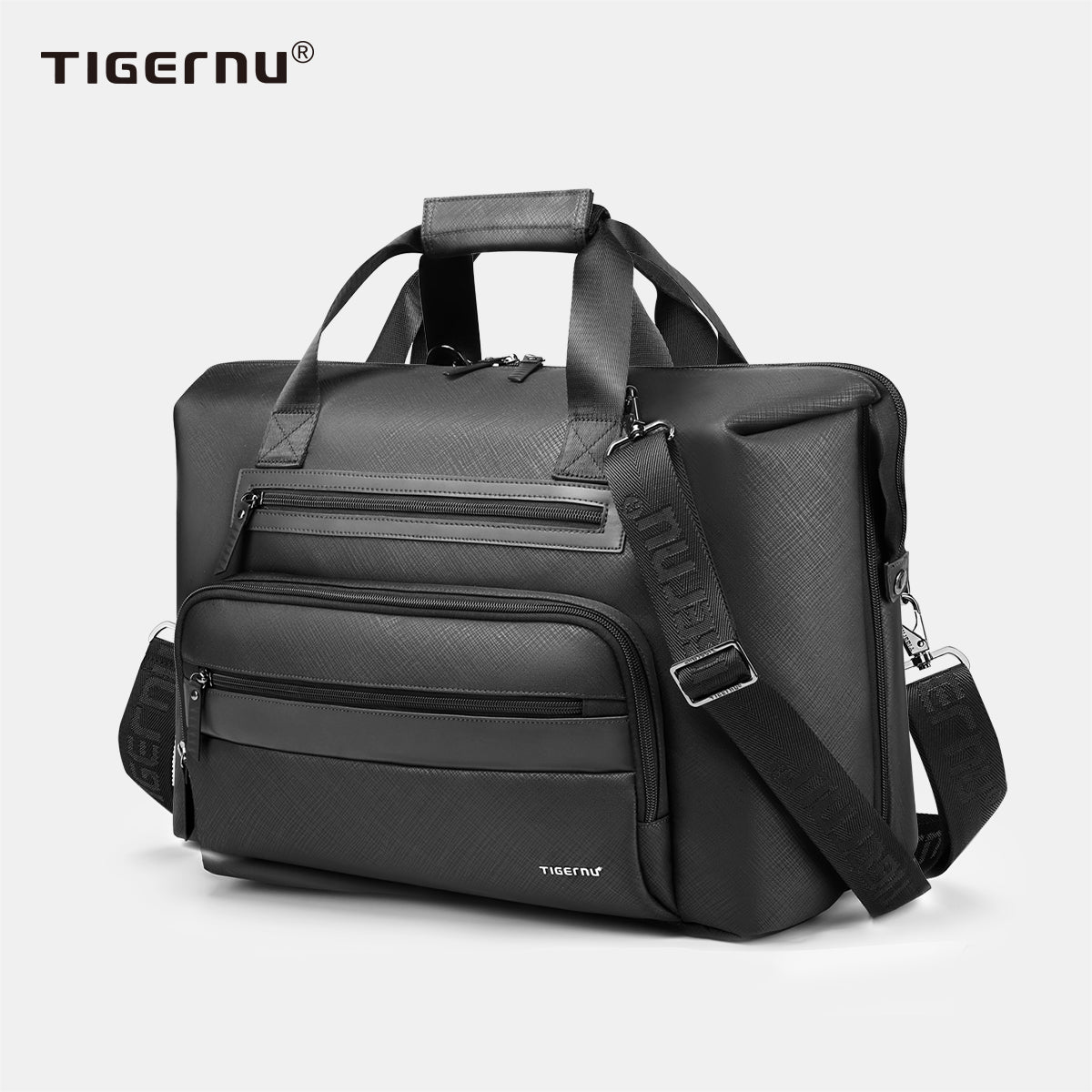 Tigernu fashion expand larger capacity waterproof luggage business travelling bag for outdoor