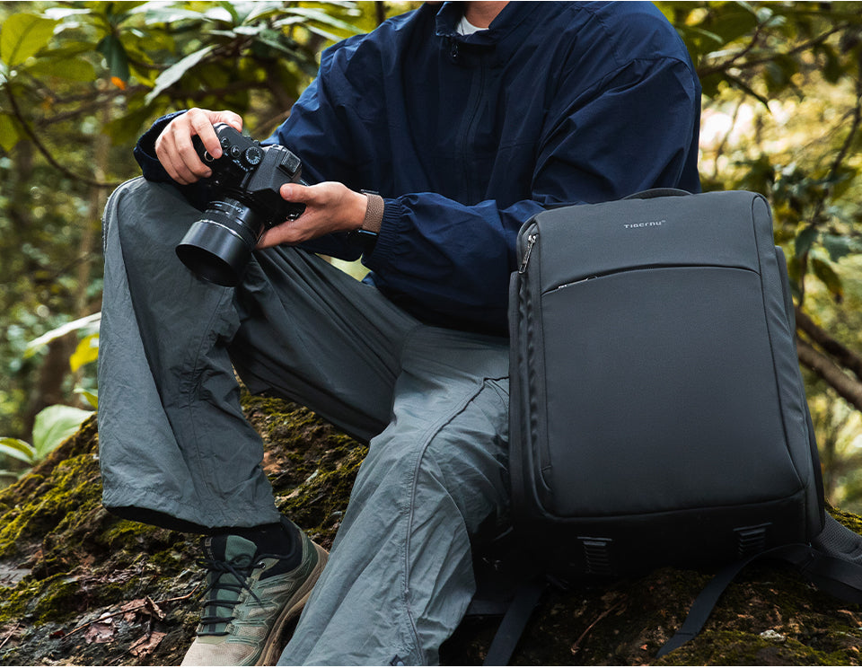 Tigernu Detachable Multi-pocket 14 Inch Nylon Waterproof Breathable Outdoor Photography Travel Camera Bag