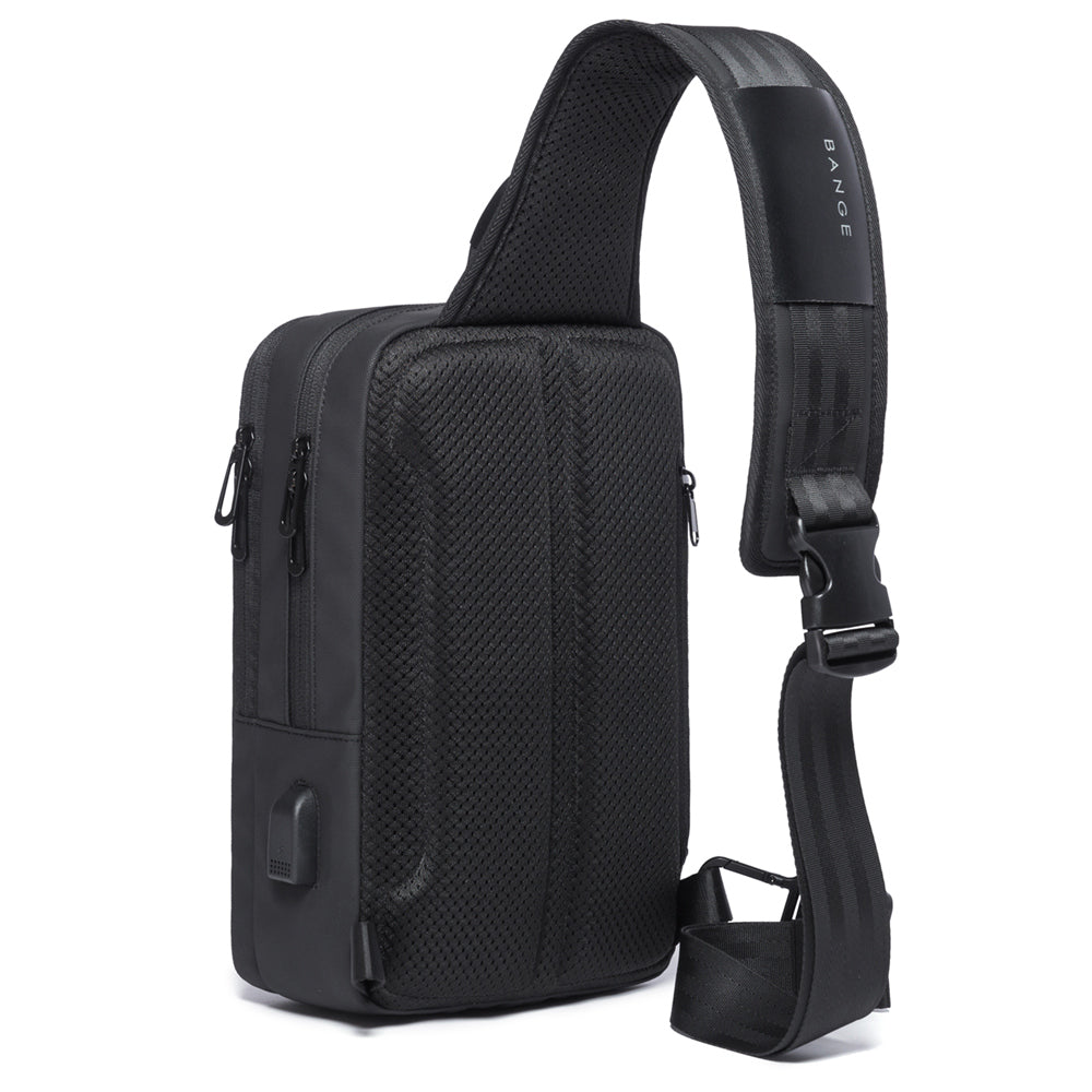 Factory Bange new waterproof oxford wholesale anti theft custom korean crossbody sling bag men sling bag