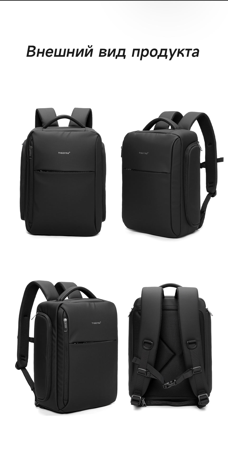 Tigernu Detachable Multi-pocket 14 Inch Nylon Waterproof Breathable Outdoor Photography Travel Camera Bag