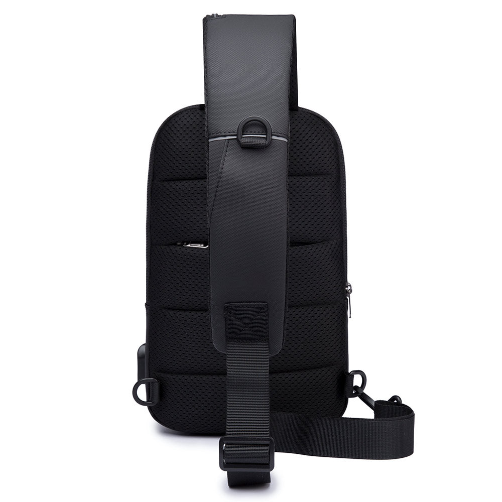 waterproof shoulder crossbody sport cross body cheap men shoulder korean custom anti theft men sling bag