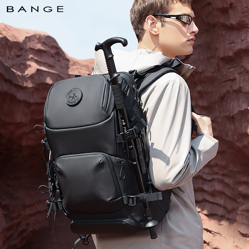 BANGE New Premium Multifunction Trendy 15.6inch Hiking Wholesale Waterproof Men Laptop Backpack
