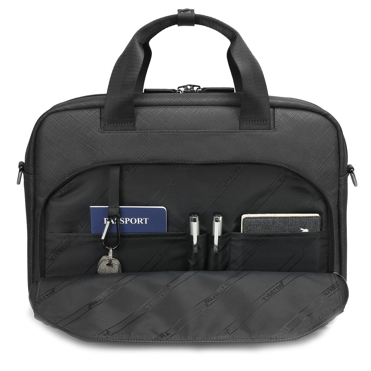 Tigernu Large Capacity Anti-Wrinkle Waterproof Business Travel Bag Formal Meeting Organizer Light Weight Scientific Storage Computer