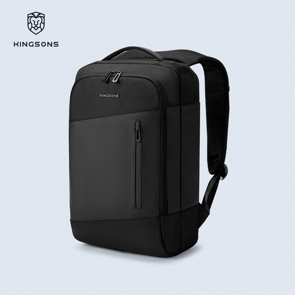 Kingsons Durable Business Laptop Backpack Leather
