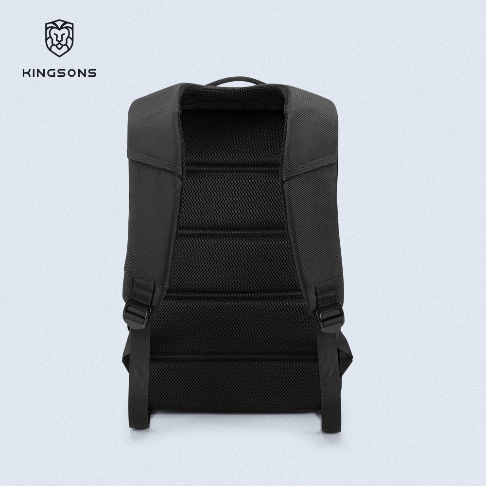 Kingsons Durable Business Laptop Backpack Leather
