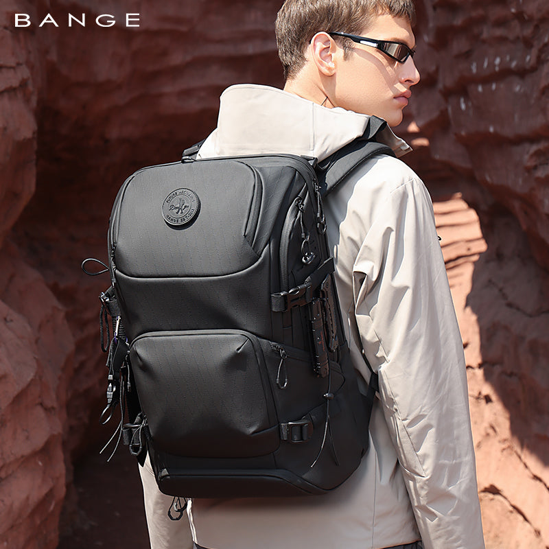 BANGE New Premium Multifunction Trendy 15.6inch Hiking Wholesale Waterproof Men Laptop Backpack