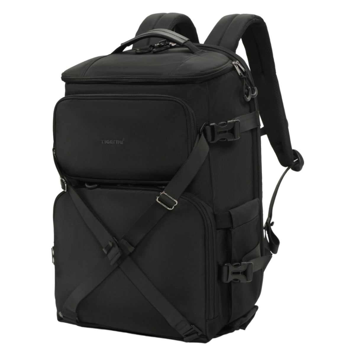 Tigernu Outdoor Waterproof Rain Cover Multifunctional Professional Tripod Holder Large Camera Backpack With Laptop Compartment