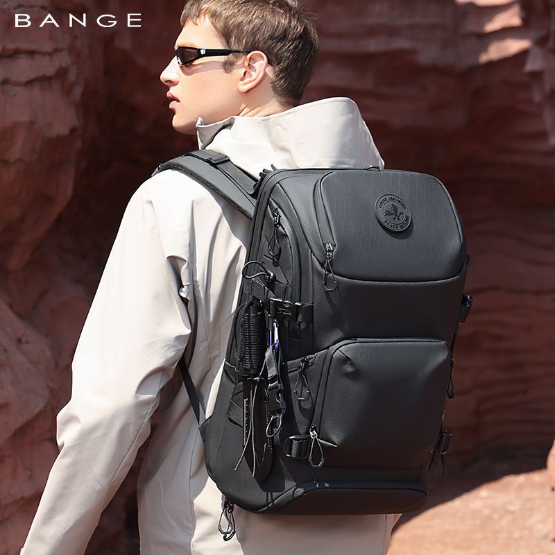 BANGE New Premium Multifunction Trendy 15.6inch Hiking Wholesale Waterproof Men Laptop Backpack