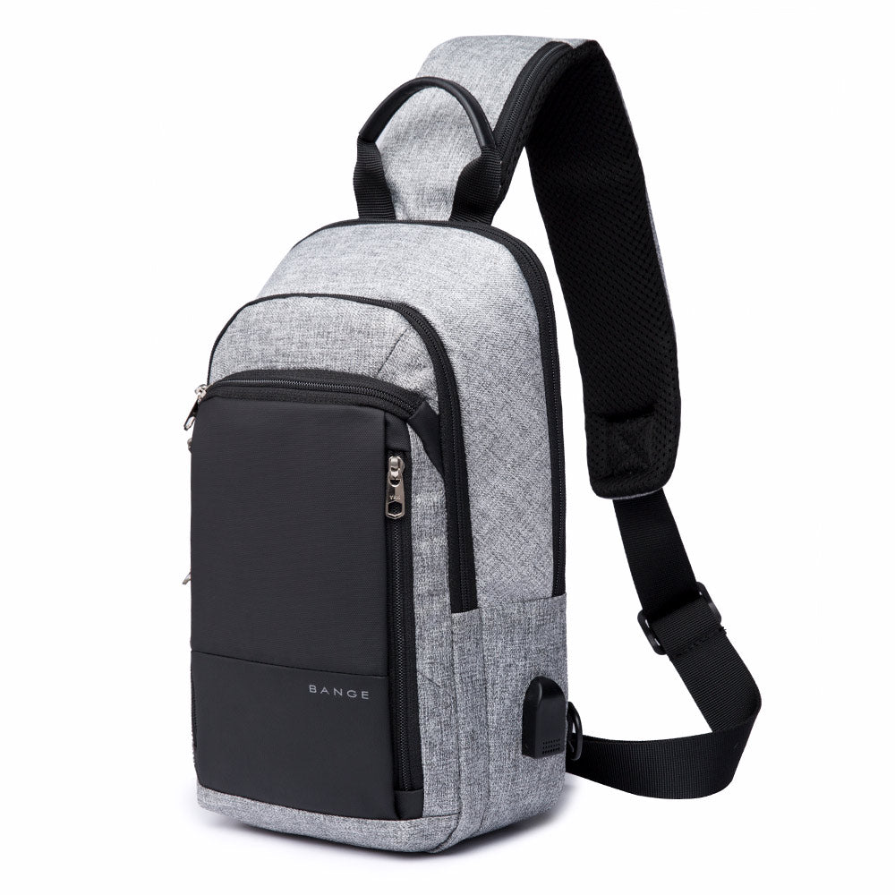 waterproof shoulder crossbody sport cross body cheap men shoulder korean custom anti theft men sling bag