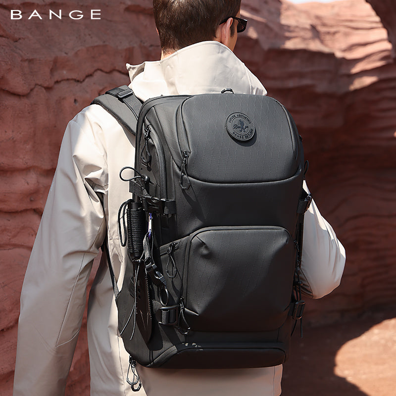 BANGE New Premium Multifunction Trendy 15.6inch Hiking Wholesale Waterproof Men Laptop Backpack