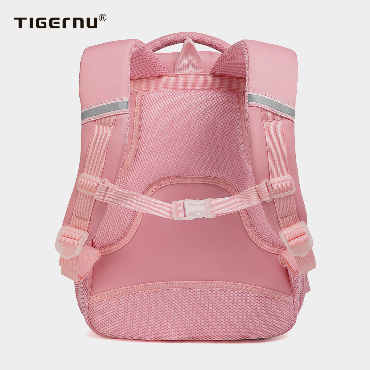 Tigernu High Quality Lightweight Waterproof Student Backpack Large Capacity Oxford Spine Protection Zipper Breathable Safe for Campus