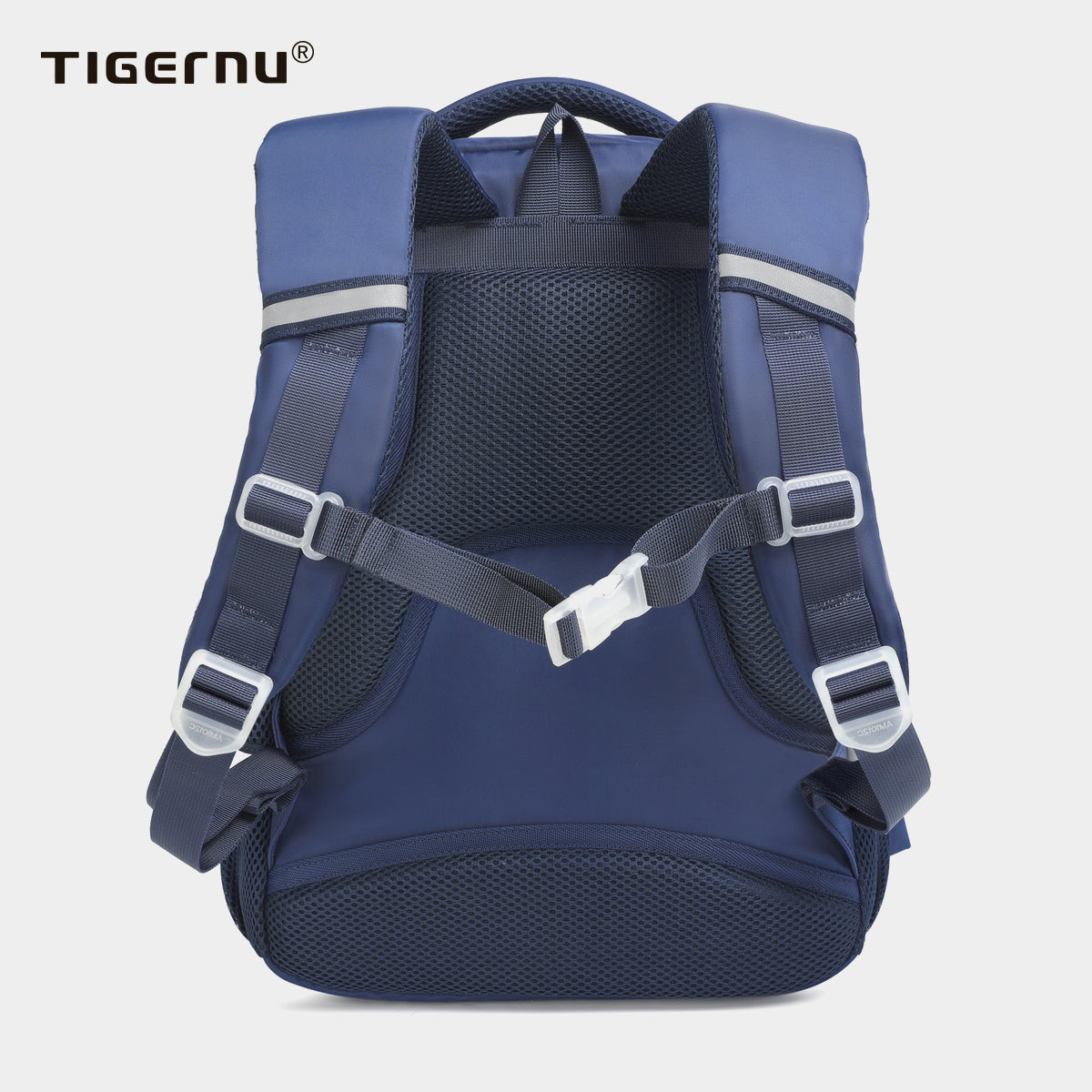 Tigernu High Quality Lightweight Waterproof Student Backpack Large Capacity Oxford Spine Protection Zipper Breathable Safe for Campus