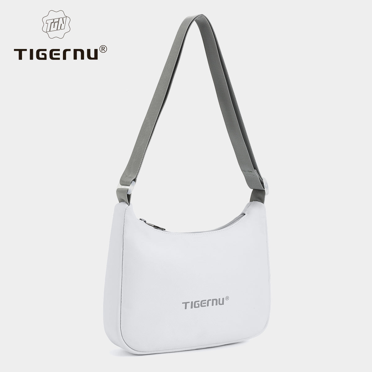 Tigernu High Quality Fashion Lady Cross Body Bag Lightweight Waterproof Nylon Sling Bags Adjustable Strap Zipper for Women