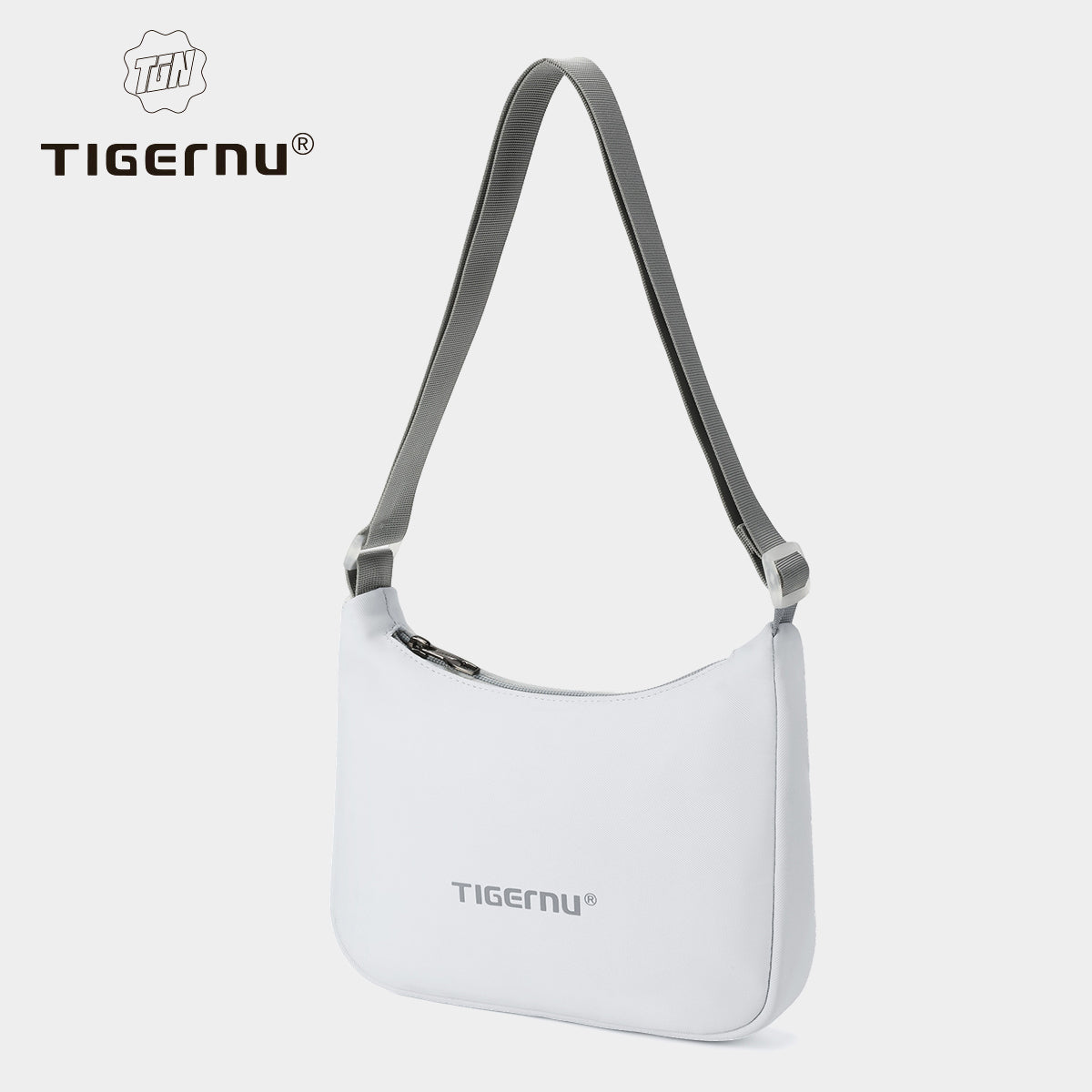 Tigernu High Quality Fashion Lady Cross Body Bag Lightweight Waterproof Nylon Sling Bags Adjustable Strap Zipper for Women