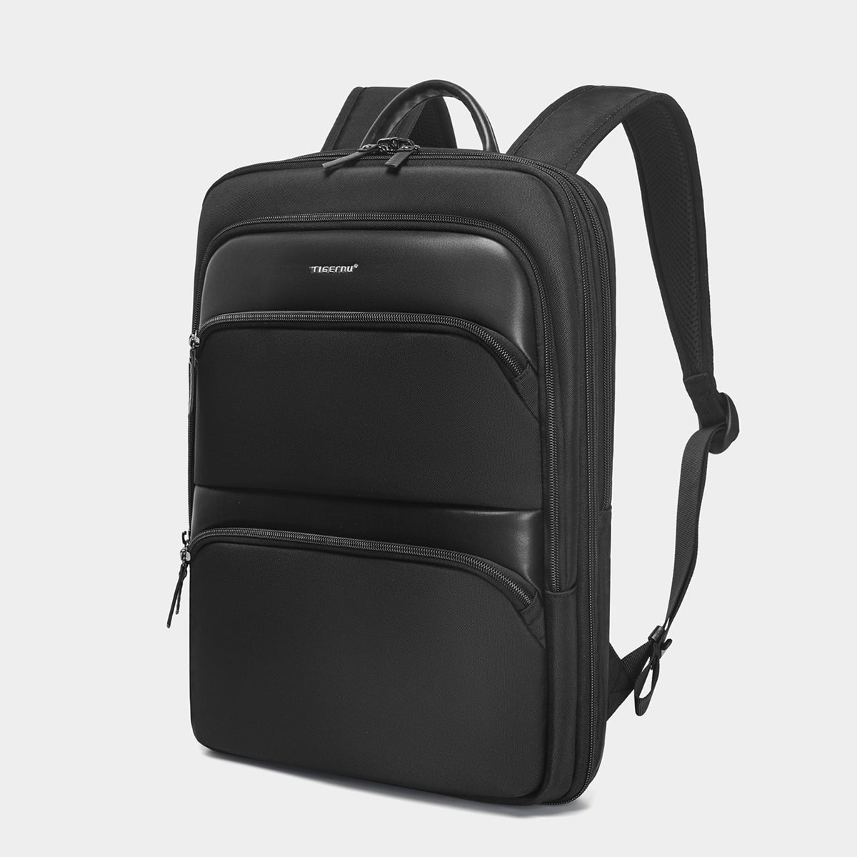 Tigernu Fashion Daily Portable Lightweight Laptop Bag Nylon S-Shaped Ergonomic Dynamic Expansion Men's Backpacks Backpack for Men