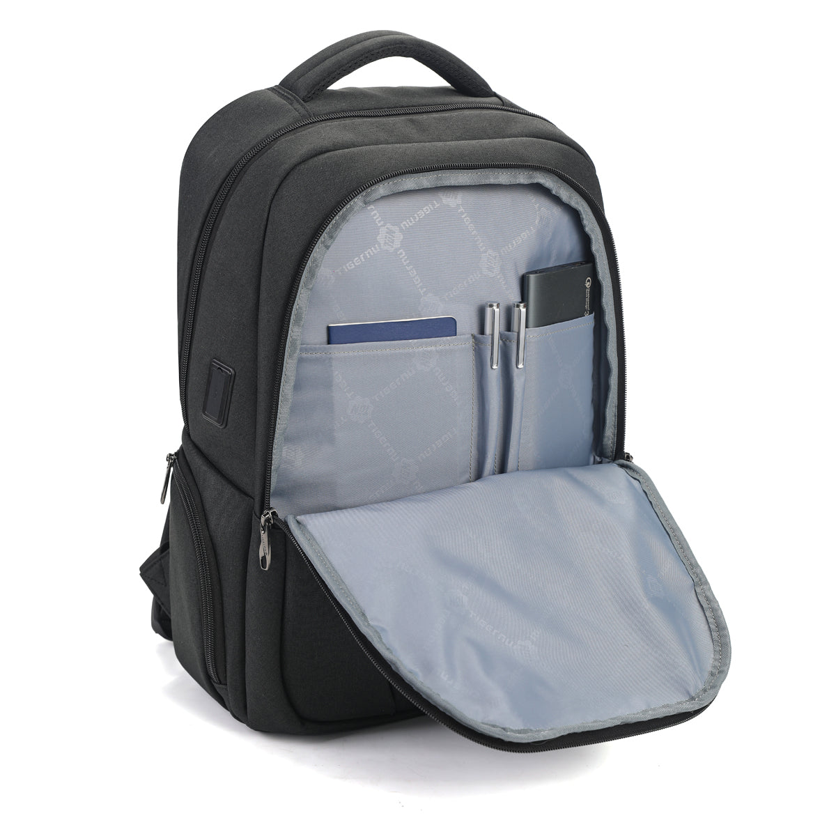 Tigernu High Quality Wholesale 15.6 Inch Computer Compartment Nylon USB Breathable Lightweight Waterproof Outdoor Travel Bag