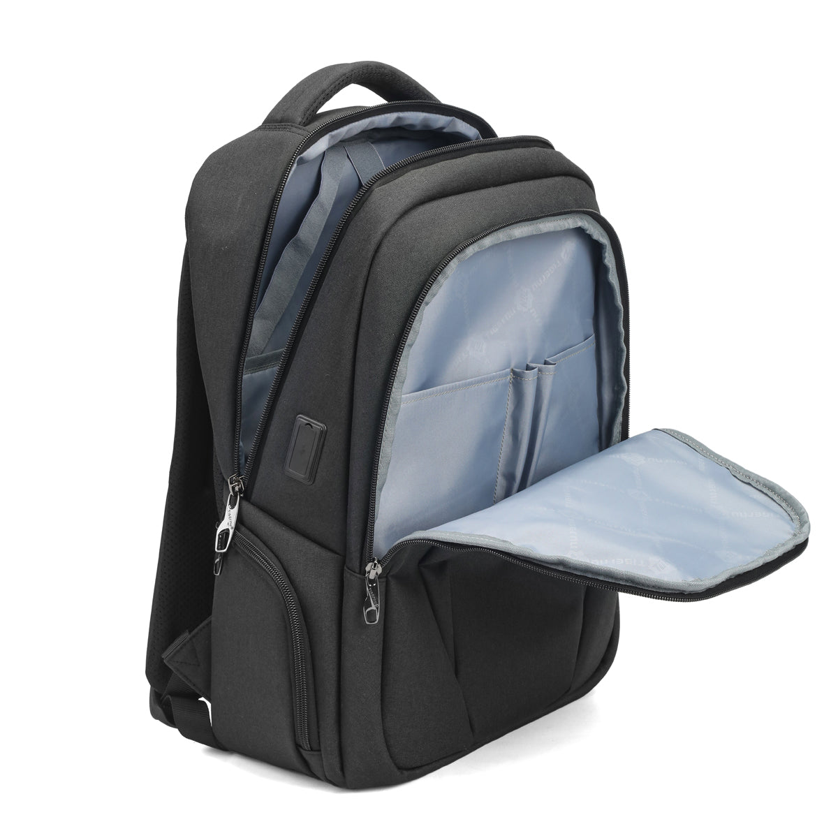 Tigernu High Quality Wholesale 15.6 Inch Computer Compartment Nylon USB Breathable Lightweight Waterproof Outdoor Travel Bag