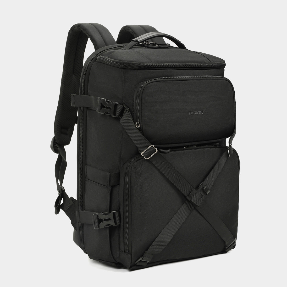 Tigernu Outdoor Waterproof Rain Cover Multifunctional Professional Tripod Holder Large Camera Backpack With Laptop Compartment