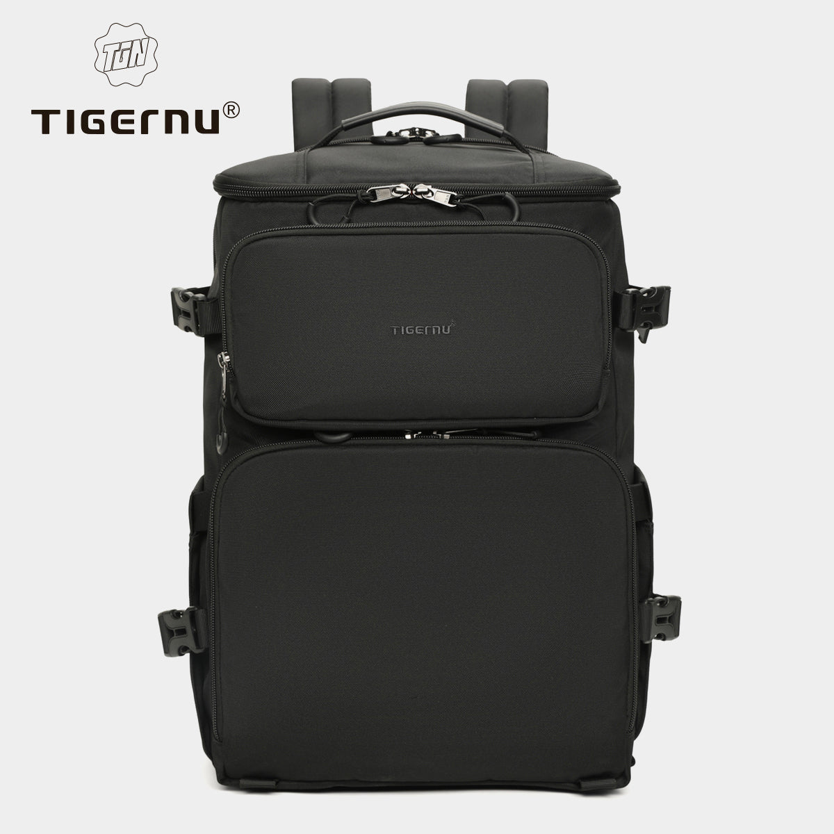 Tigernu Outdoor Waterproof Rain Cover Multifunctional Professional Tripod Holder Large Camera Backpack With Laptop Compartment