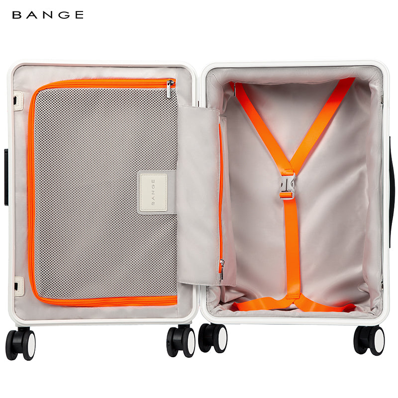 BANGE Stylish 20inch & 24 inch Anti-theft Carry-on Suitcase Luggage for Business Travel