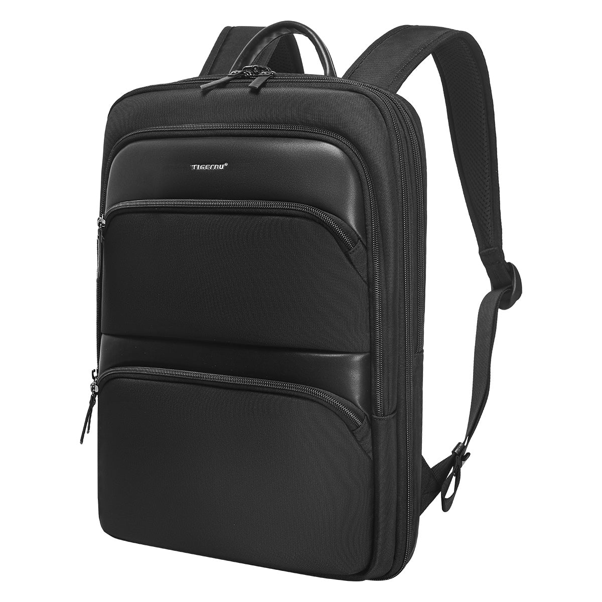 Tigernu Fashion Daily Portable Lightweight Laptop Bag Nylon S-Shaped Ergonomic Dynamic Expansion Men's Backpacks Backpack for Men