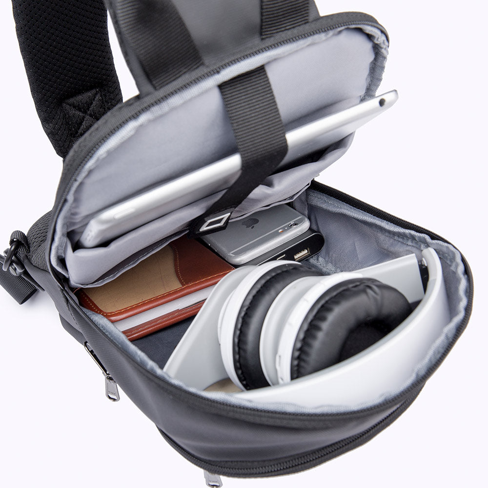 waterproof shoulder crossbody sport cross body cheap men shoulder korean custom anti theft men sling bag