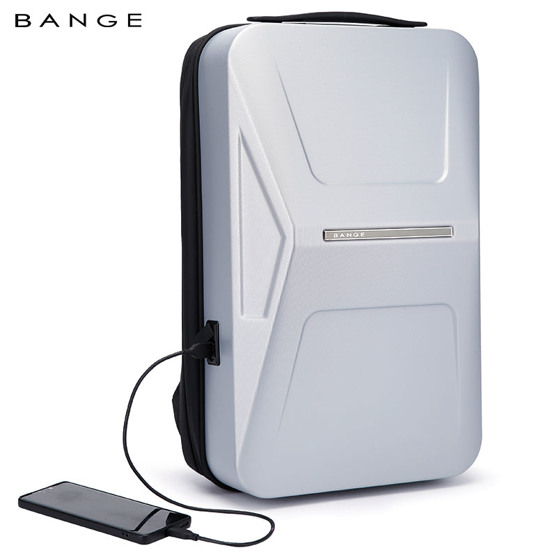 Bange new hard shell EVA premium USB charging TSA lock waterproof travel men laptop backpacks