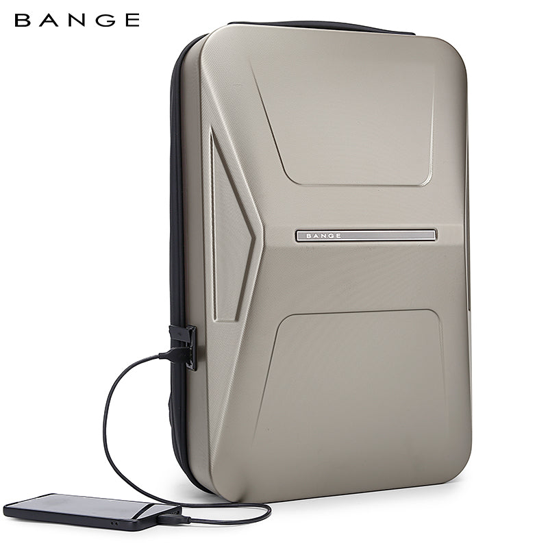Bange new hard shell EVA premium USB charging TSA lock waterproof travel men laptop backpacks