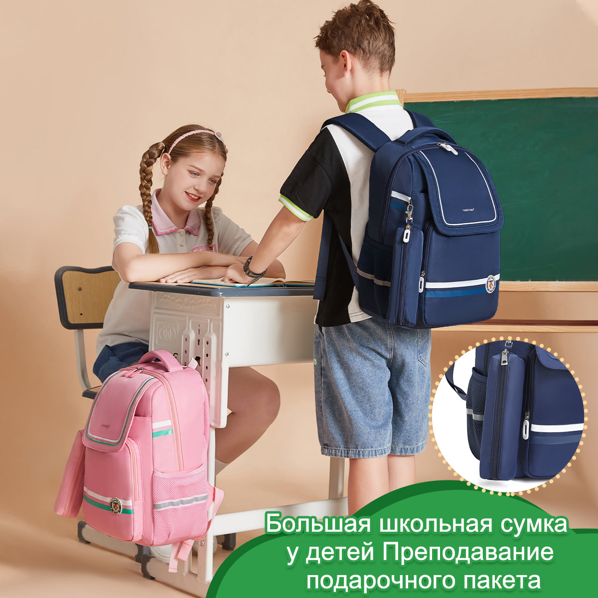 Tigernu High Quality Lightweight Waterproof Student Backpack Large Capacity Oxford Spine Protection Zipper Breathable Safe for Campus