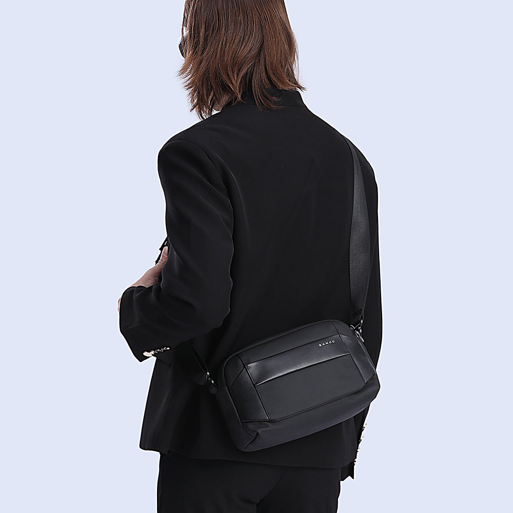 Waterproof Shoulder Wholesale Custom Anti Theft Nylon Men Crossbody Sling Bag