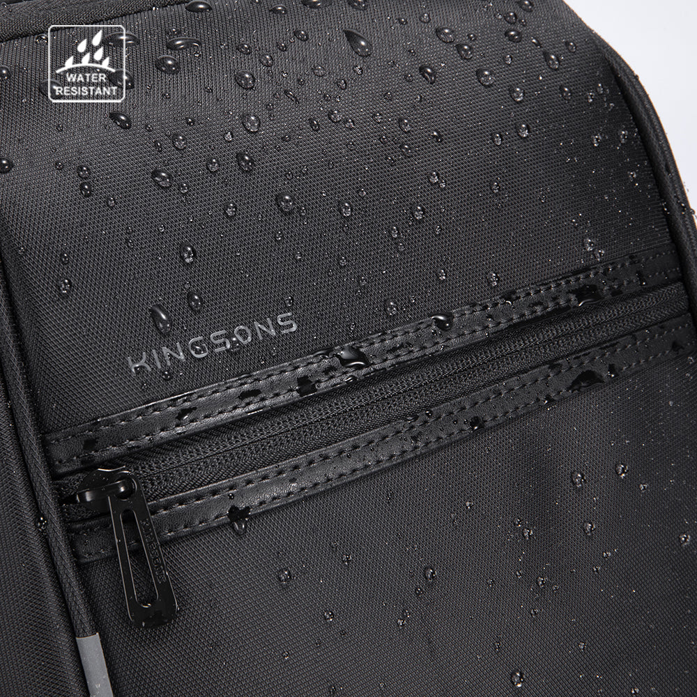 Kingsons Warming Briefcases two size 15.6 & 17 Inch Laptop Bag Travel USB Charging Backpack