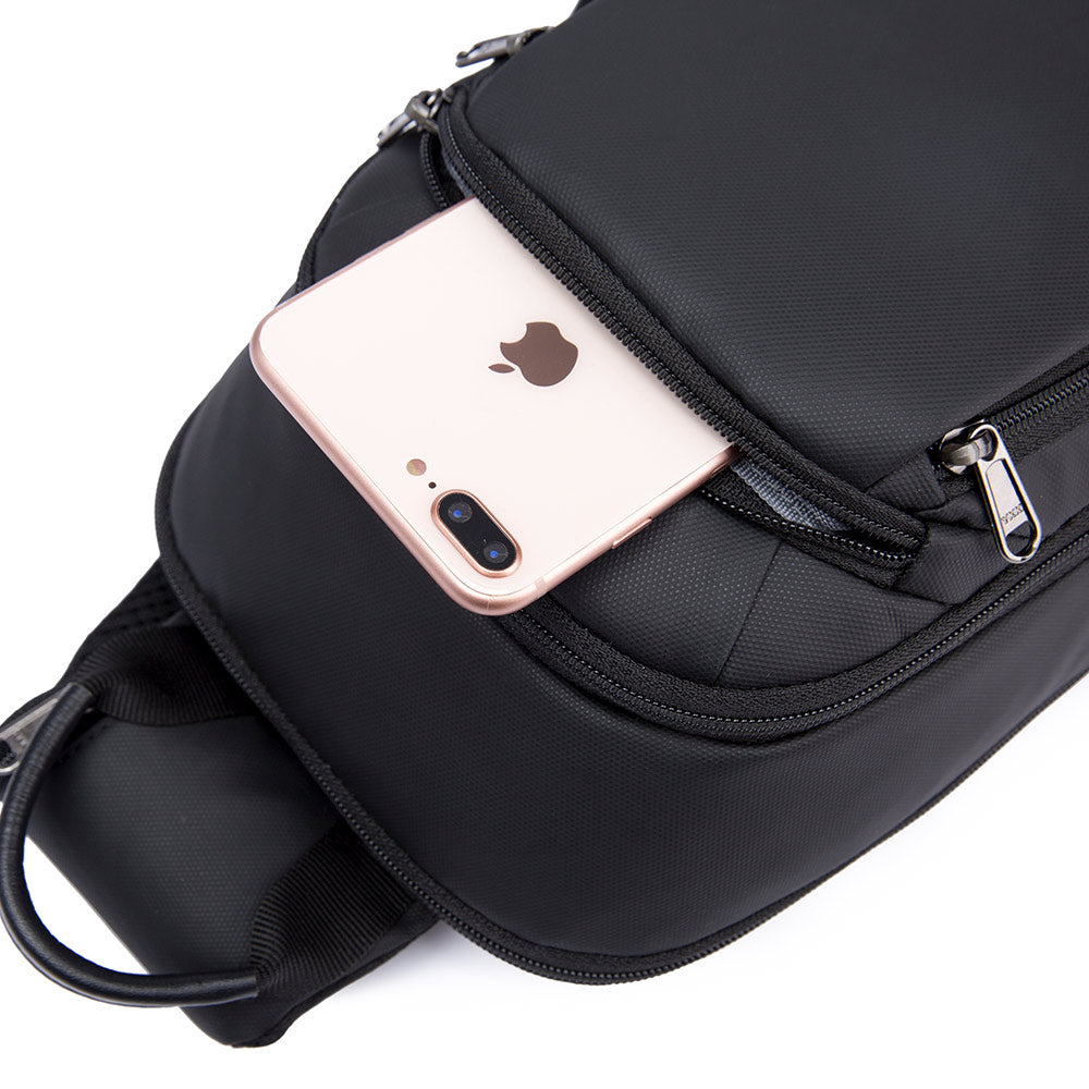 waterproof shoulder crossbody sport cross body cheap men shoulder korean custom anti theft men sling bag