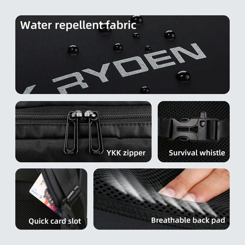 Ryden Backpack Bag Manufacturer Men Mochila De Viaje 17 Inch Laptop Backpacks Anti-theft