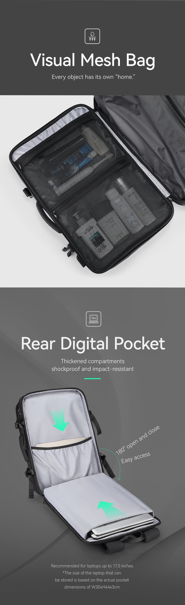 Mark Ryden Factory Hot Sale Laptop Bag Business Trip Travel Bag Can Be Customized Outdoor Multifunctional Shoulder Bag