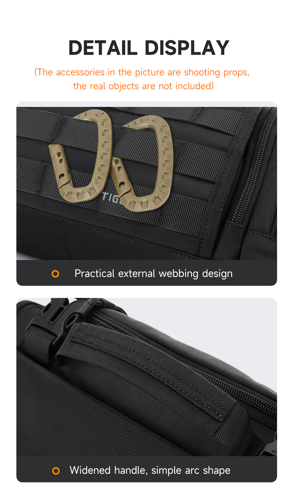 Tigernu Hot Sale High Quality Large Capacity Multi-pocket Nylon Waterproof Wear-resistant Outdoor Activity Bicycle Travel Backpack