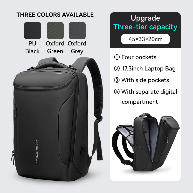 Ryden Backpack Bag Manufacturer Men Mochila De Viaje 17 Inch Laptop Backpacks Anti-theft