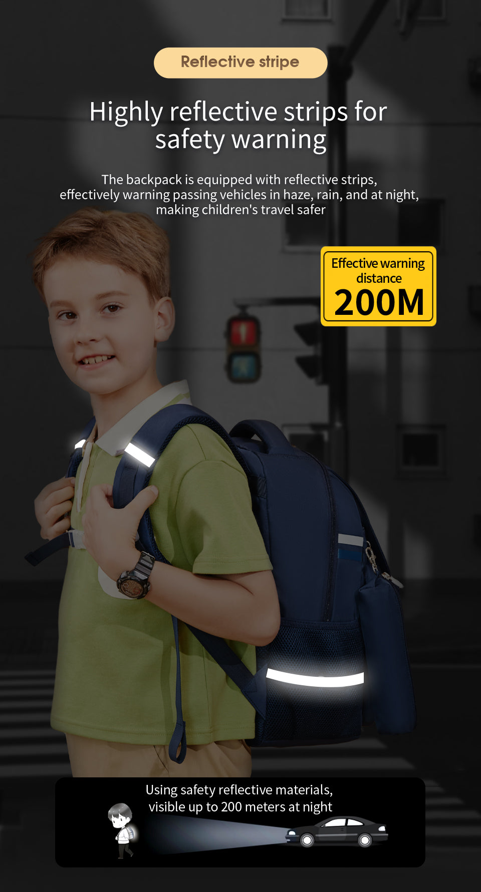 Tigernu High Quality Lightweight Waterproof Student Backpack Large Capacity Oxford Spine Protection Zipper Breathable Safe for Campus