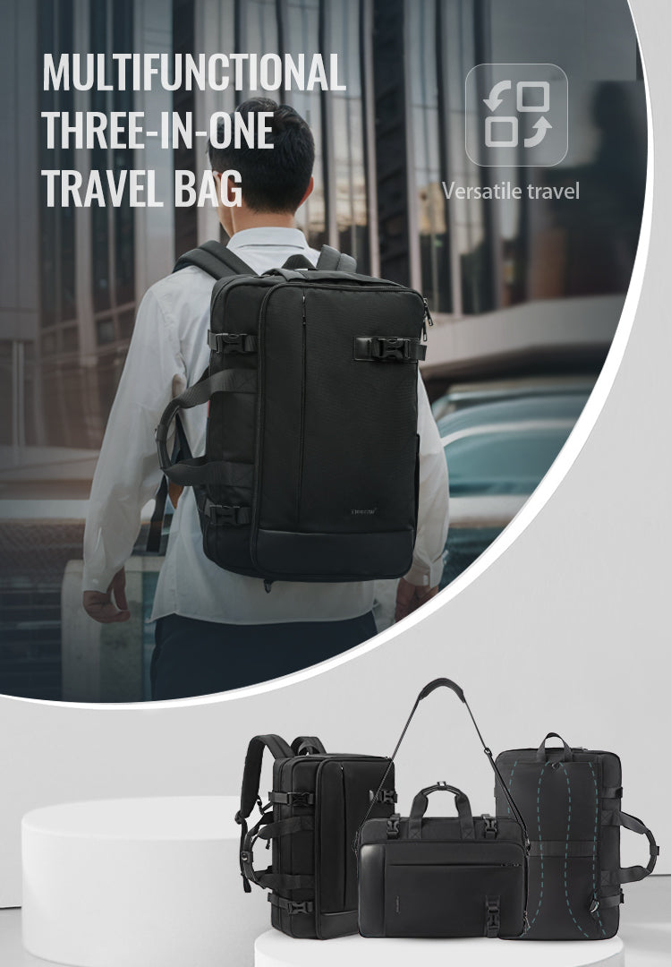 Tigernu High Quality Customizable Large Capacity Layered Storage Crossbody 17 Inches Waterproof Stylish Daily Commuting Backpack