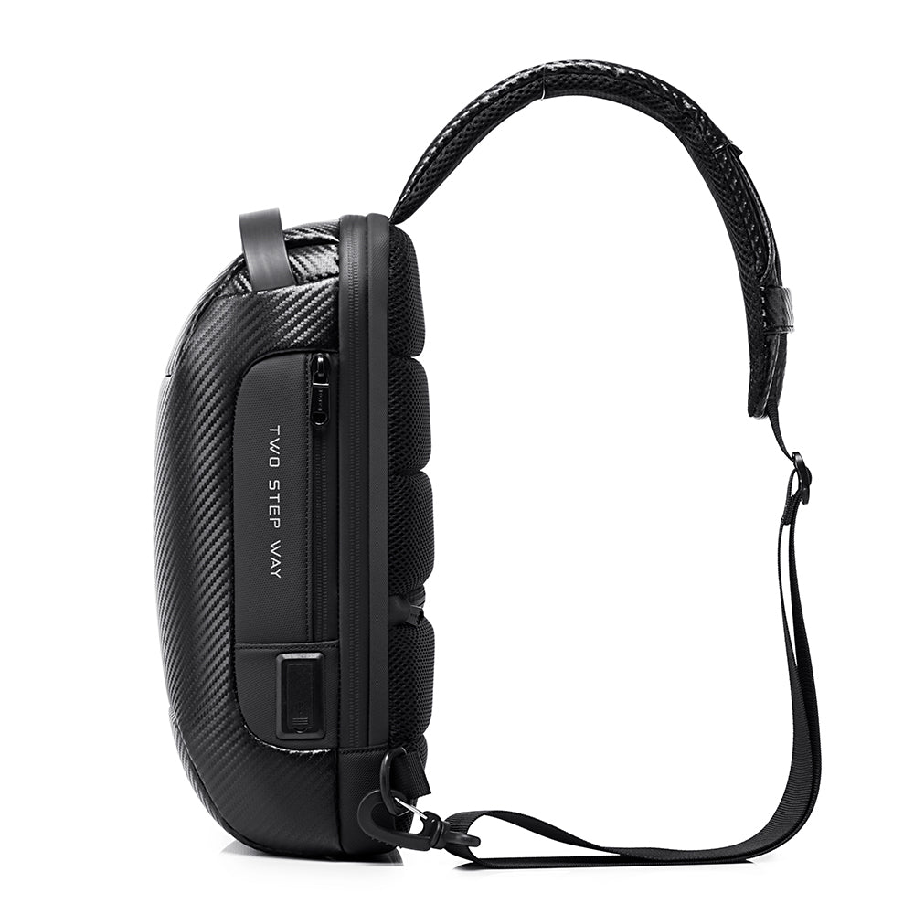 unisex polyester waterproof unique wholesale anti theft crossbody men sling bags