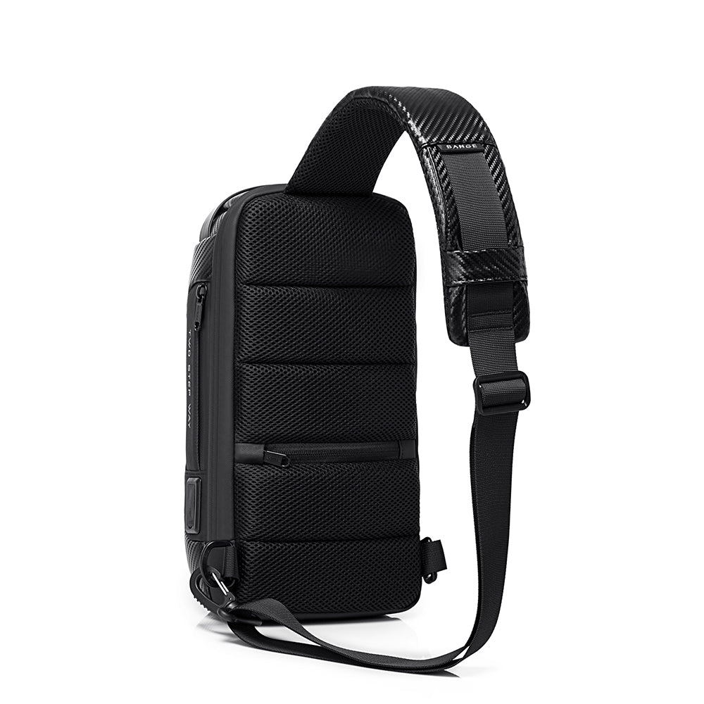 unisex polyester waterproof unique wholesale anti theft crossbody men sling bags