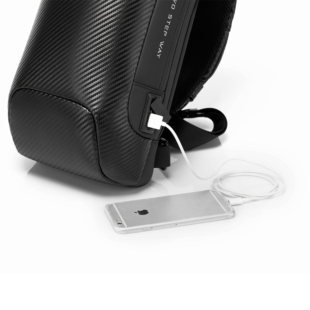unisex polyester waterproof unique wholesale anti theft crossbody men sling bags