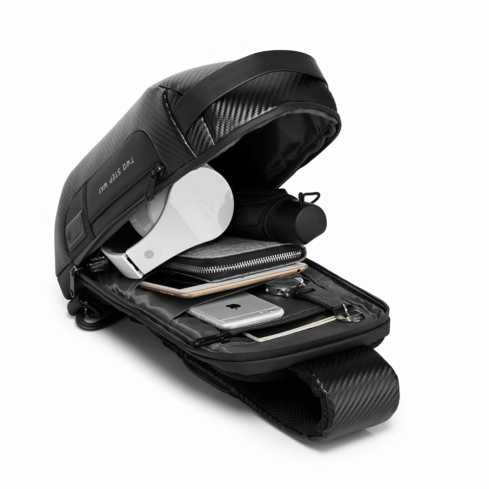 unisex polyester waterproof unique wholesale anti theft crossbody men sling bags